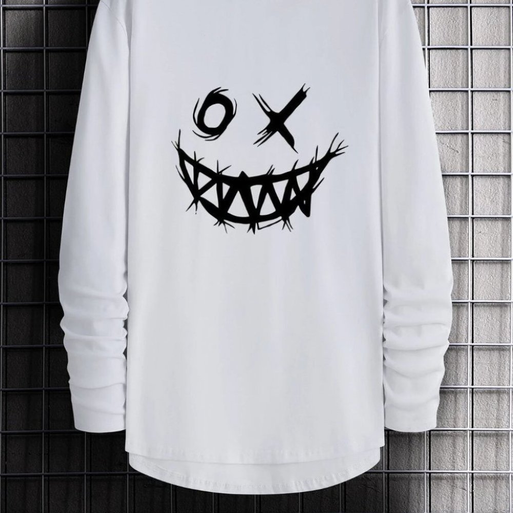 Casual White Men's Tee - Picture 2 of 5